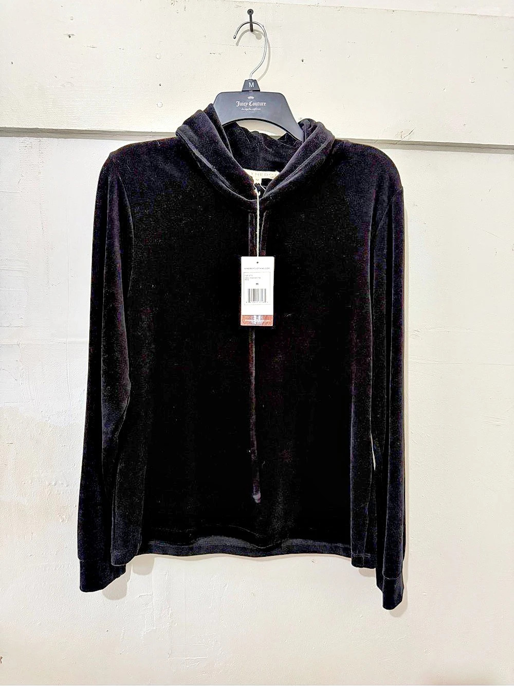 Velour sweater